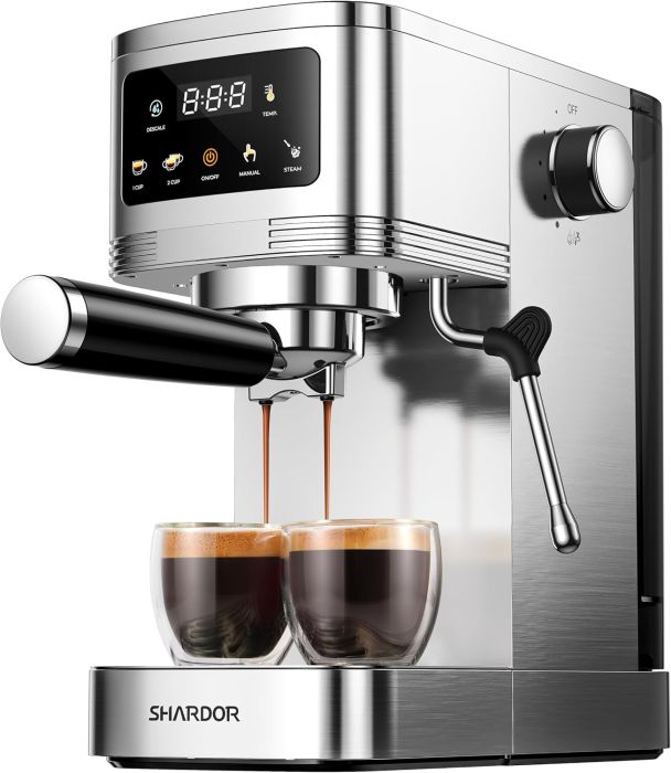 SHARDOR Professional Espresso Machine with Touchscreen